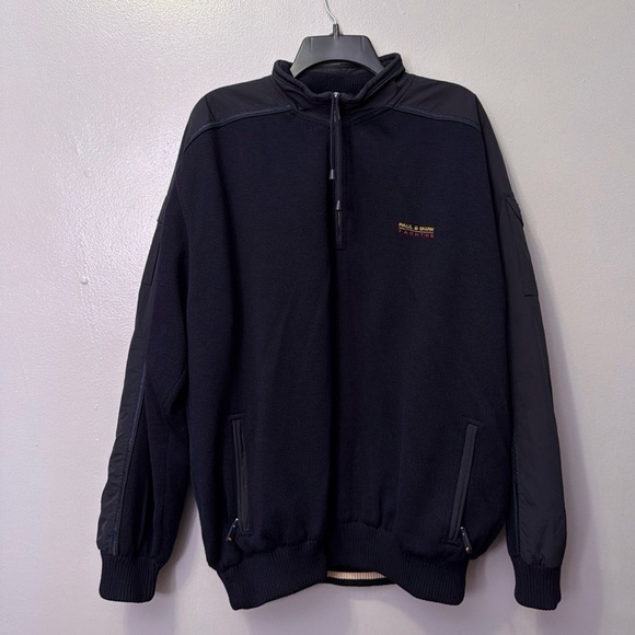 Paul & Shark Other - PAUL & SHARK Yachting Typhoon 20000 Sailing Sweater Cargo Watershed Wool Sz XXL